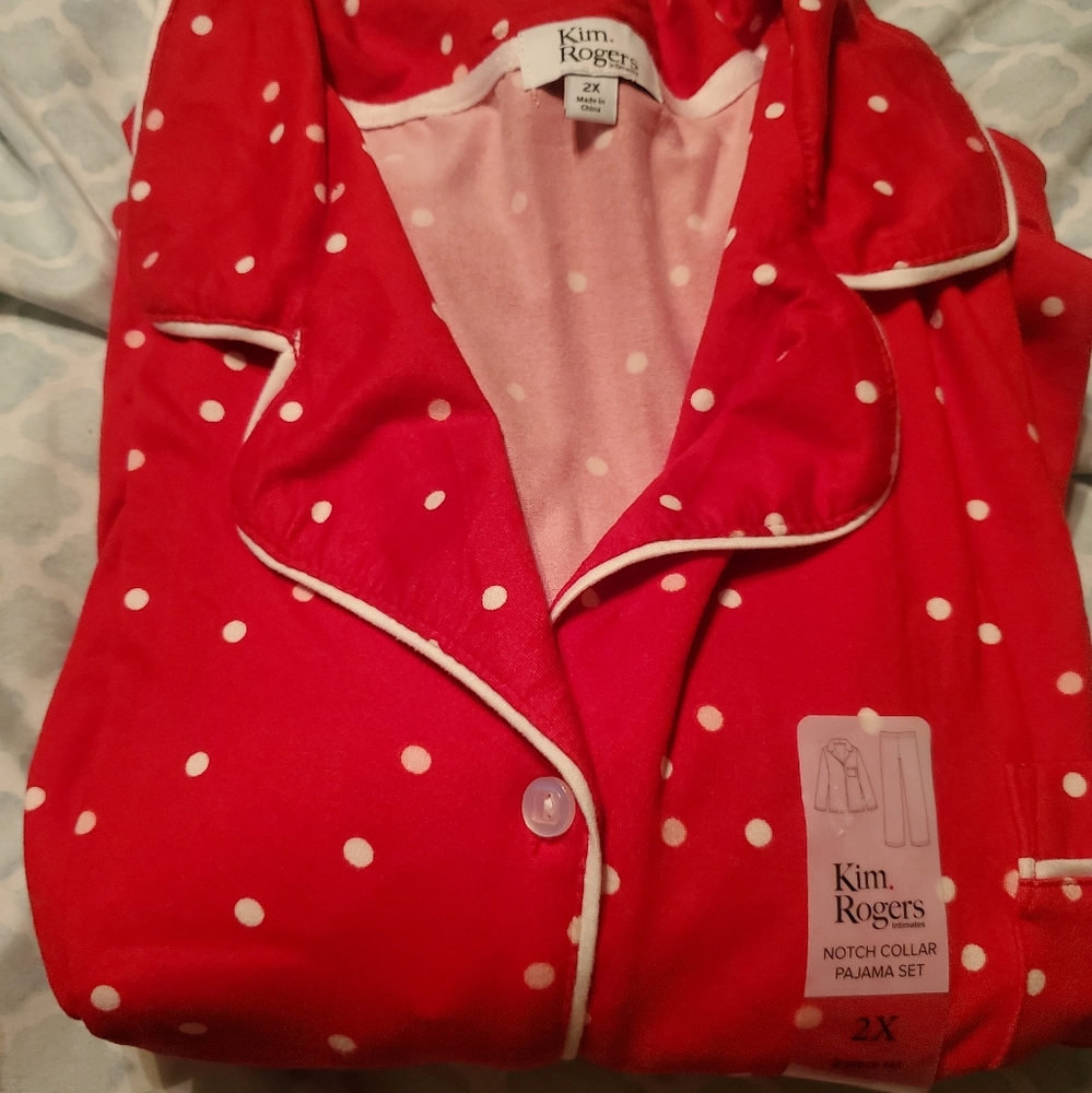 Kim Rodgers 2pcs pajama set cozy